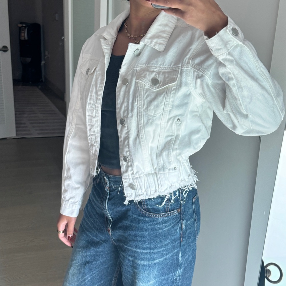 Blank NYC Cream Jacket